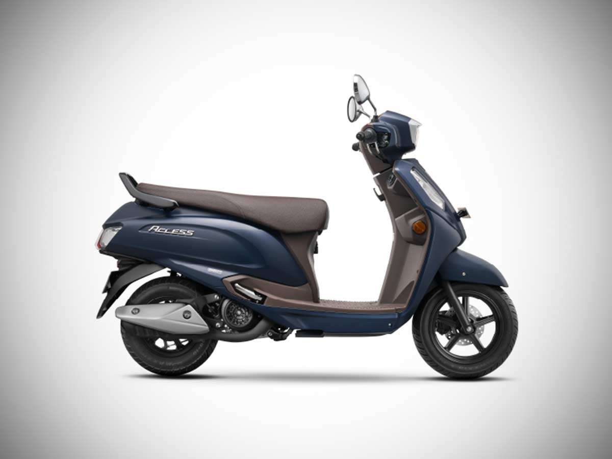 Suzuki Access  - Mat Stellar Blue 5