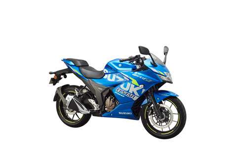 Suzuki Gixxer 250 SF: - Silver/ Blue 3