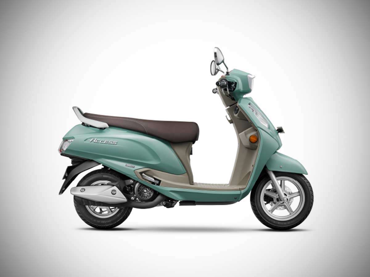 Suzuki Access  - Solid Ice Green 1