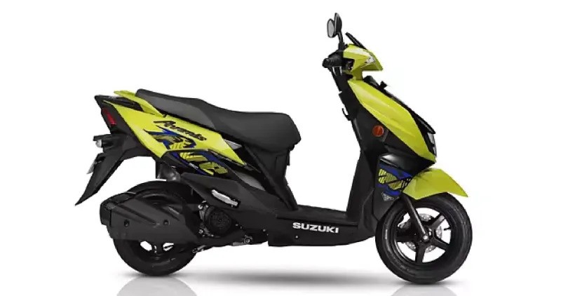 Suzuki Avenis - Champion Yellow No 2 Glossy Sparkle Black 4