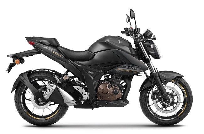 Suzuki Gixxer 250 Naked - Metallic Matte Black 1