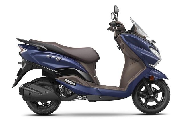 Suzuki Burgman Street - Metallic Matte Blue 4