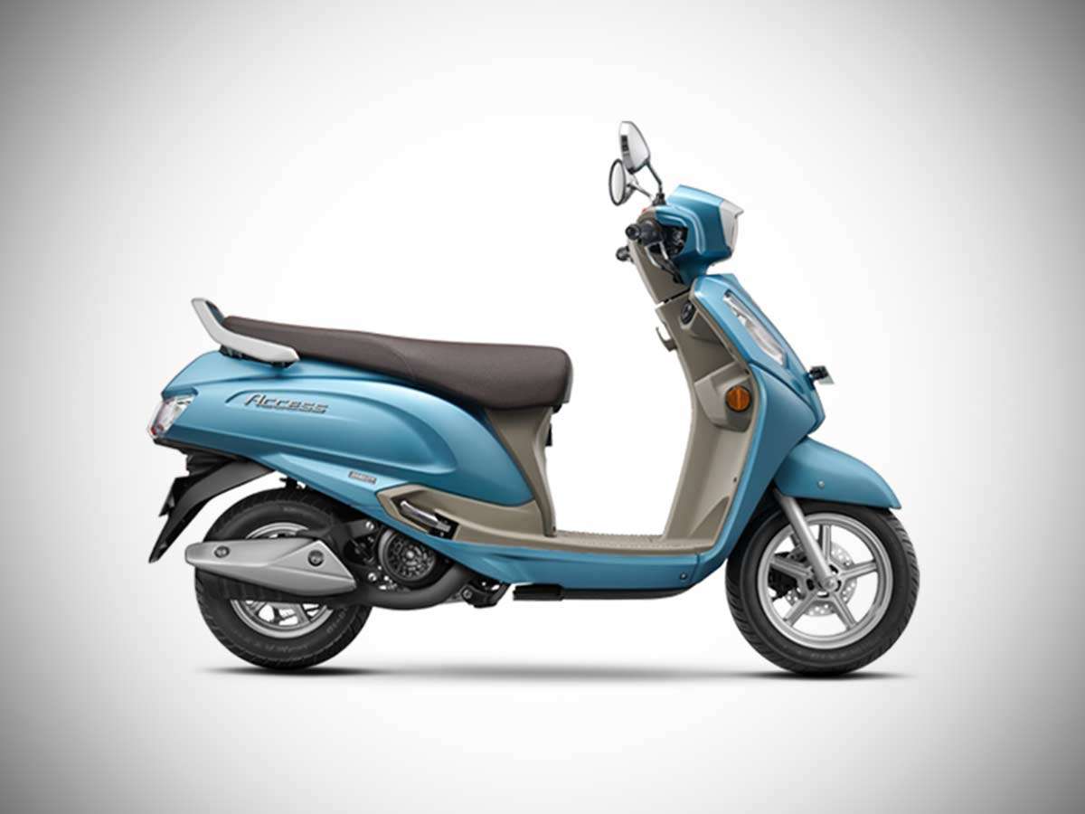 Suzuki Access  - Pearl Mat Aqua Silver 3