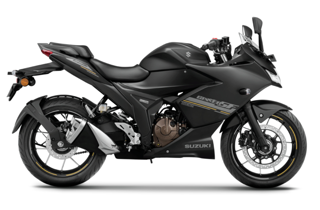Suzuki Gixxer 250 SF: - Metallic Matte Black 1